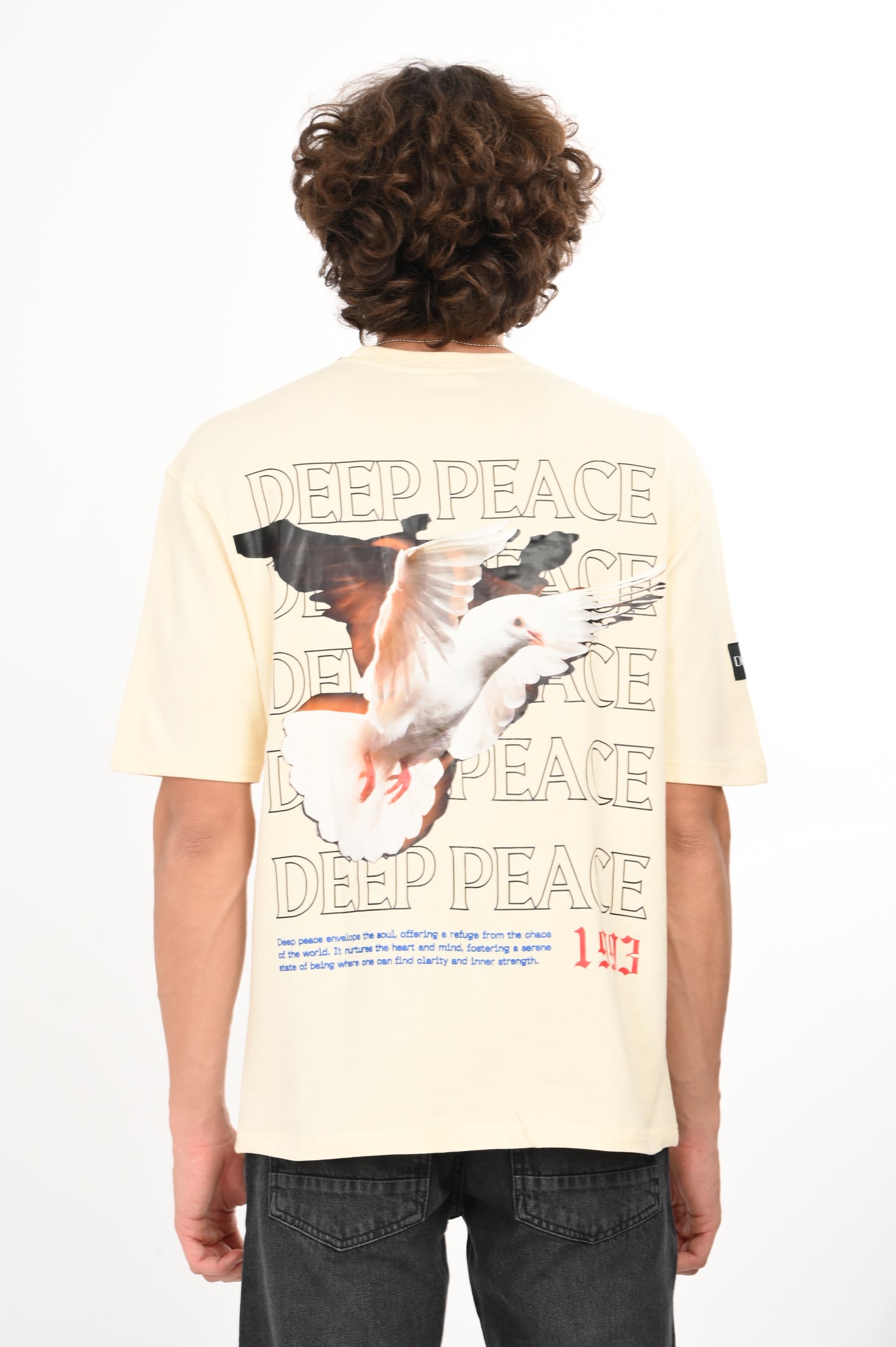 DLAZY EAGLE PEACE SKIN OVERSIZED