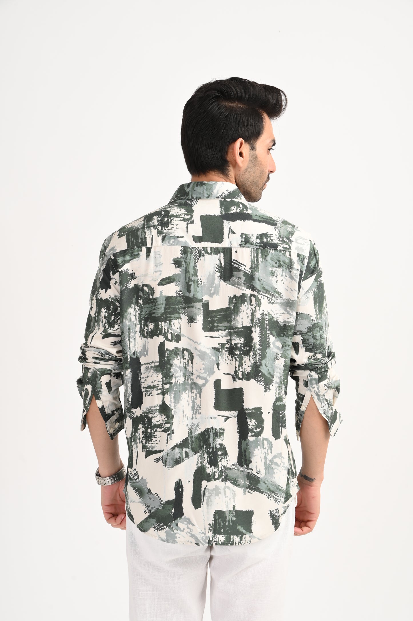 DLAZY EVERGREEN TERRAIN PRINTED SHIRT
