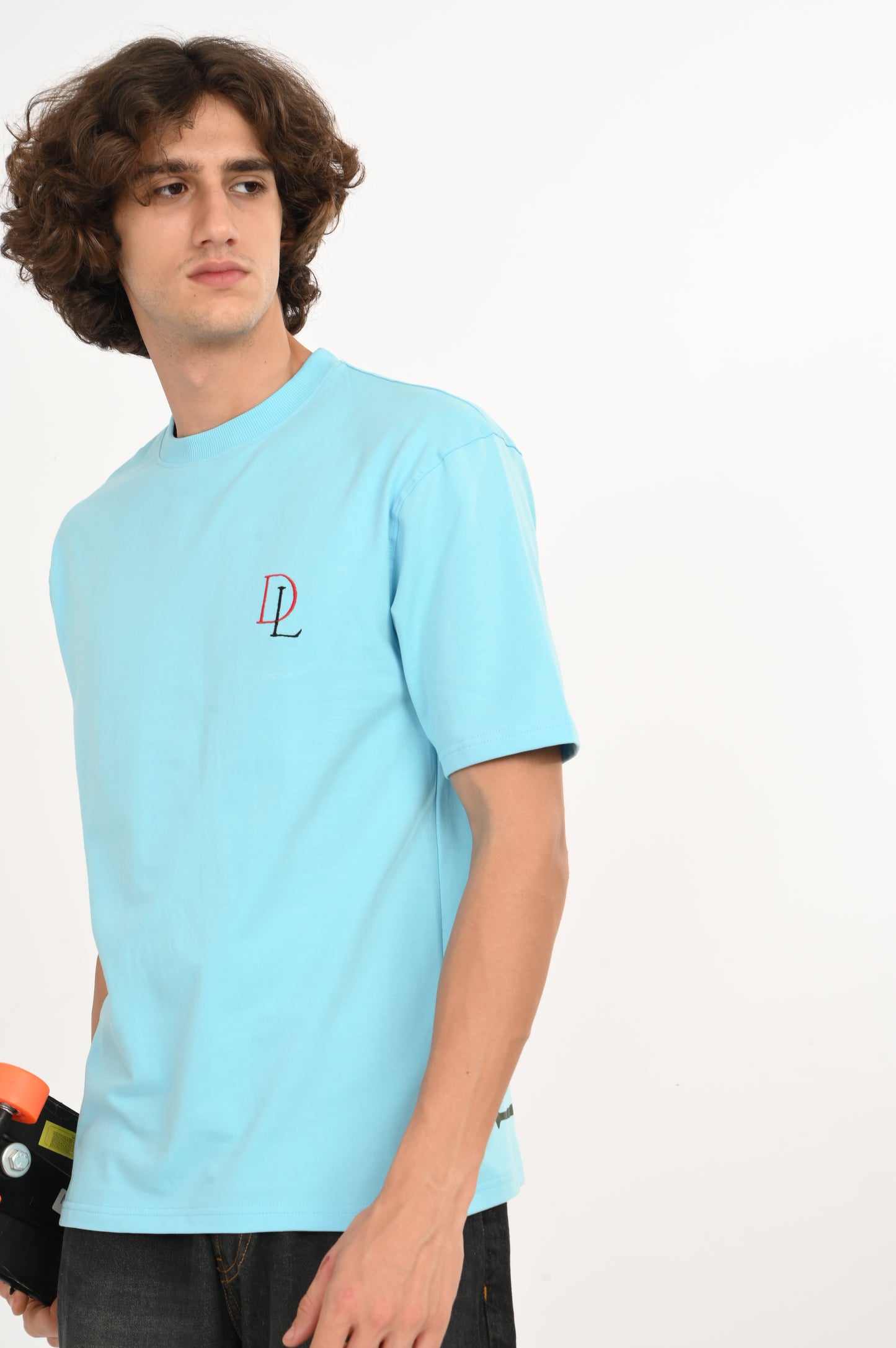 DLAZY BUTTERFLY BLUE OVERSIZED TEE