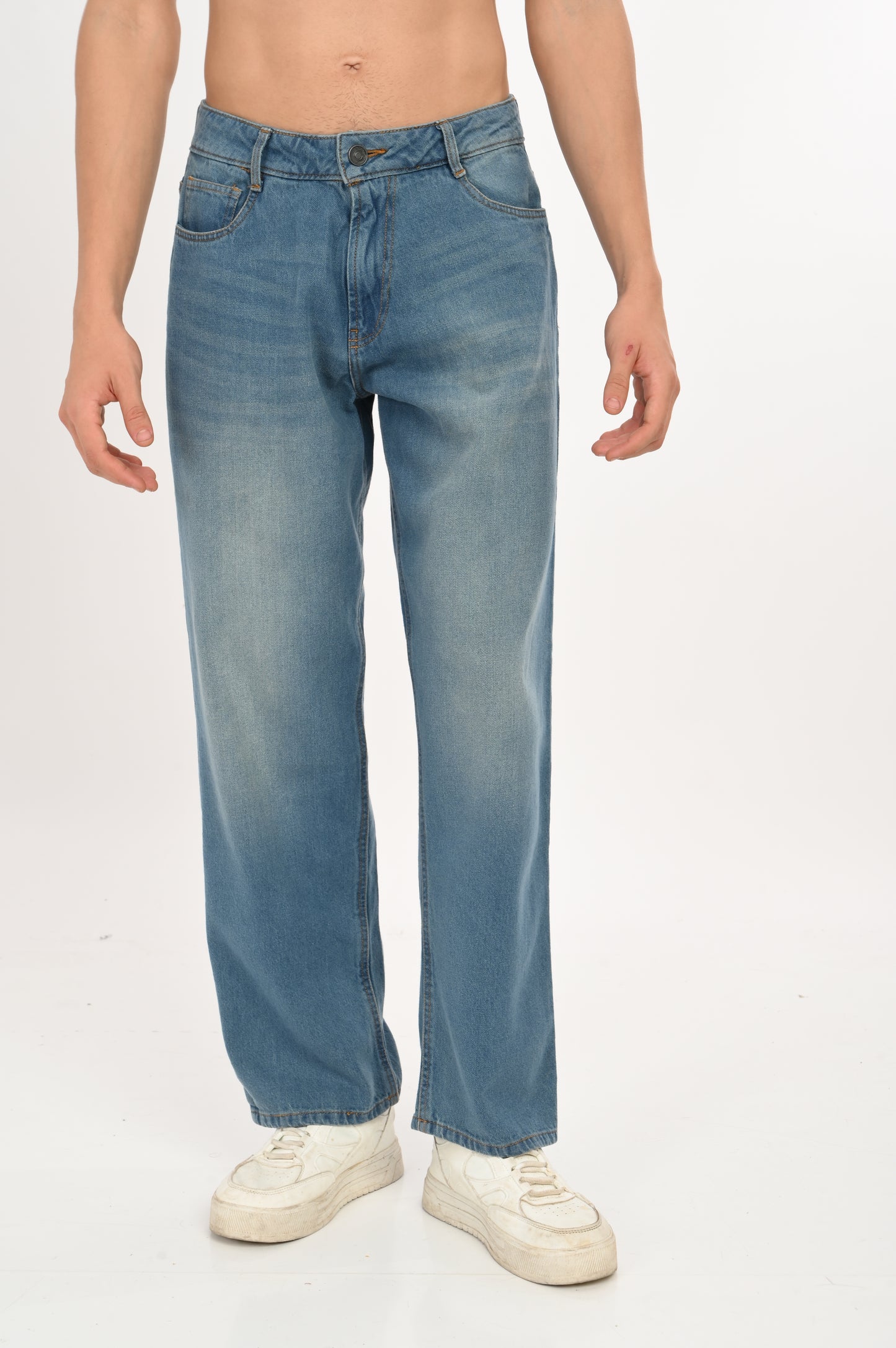 DLAZY BLUE BAGGY JEANS