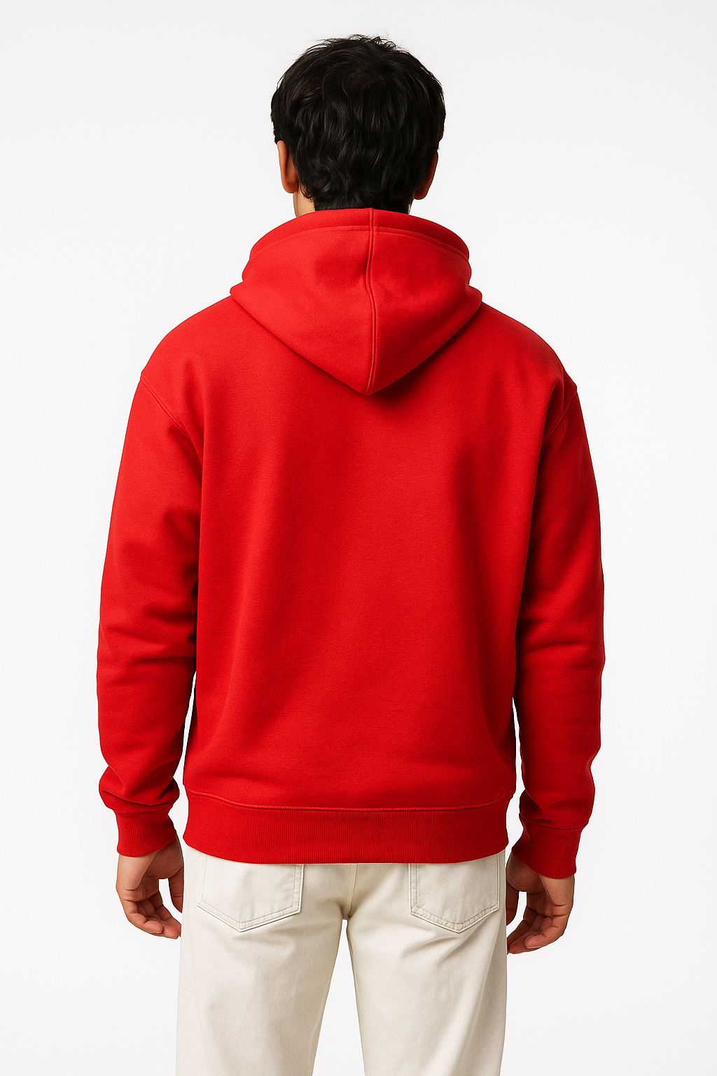 DLAZY RED PRINTED 330 GSM HODDIE