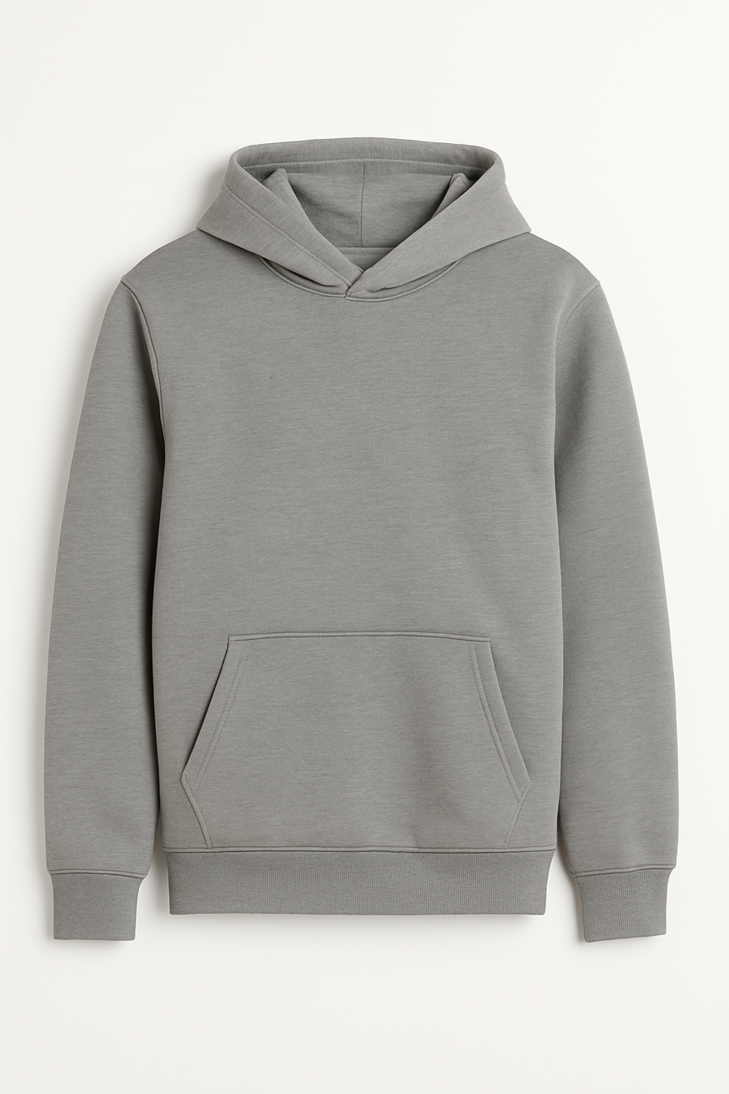 DLAZY GREY PLAIN 330 GSM HODDIE