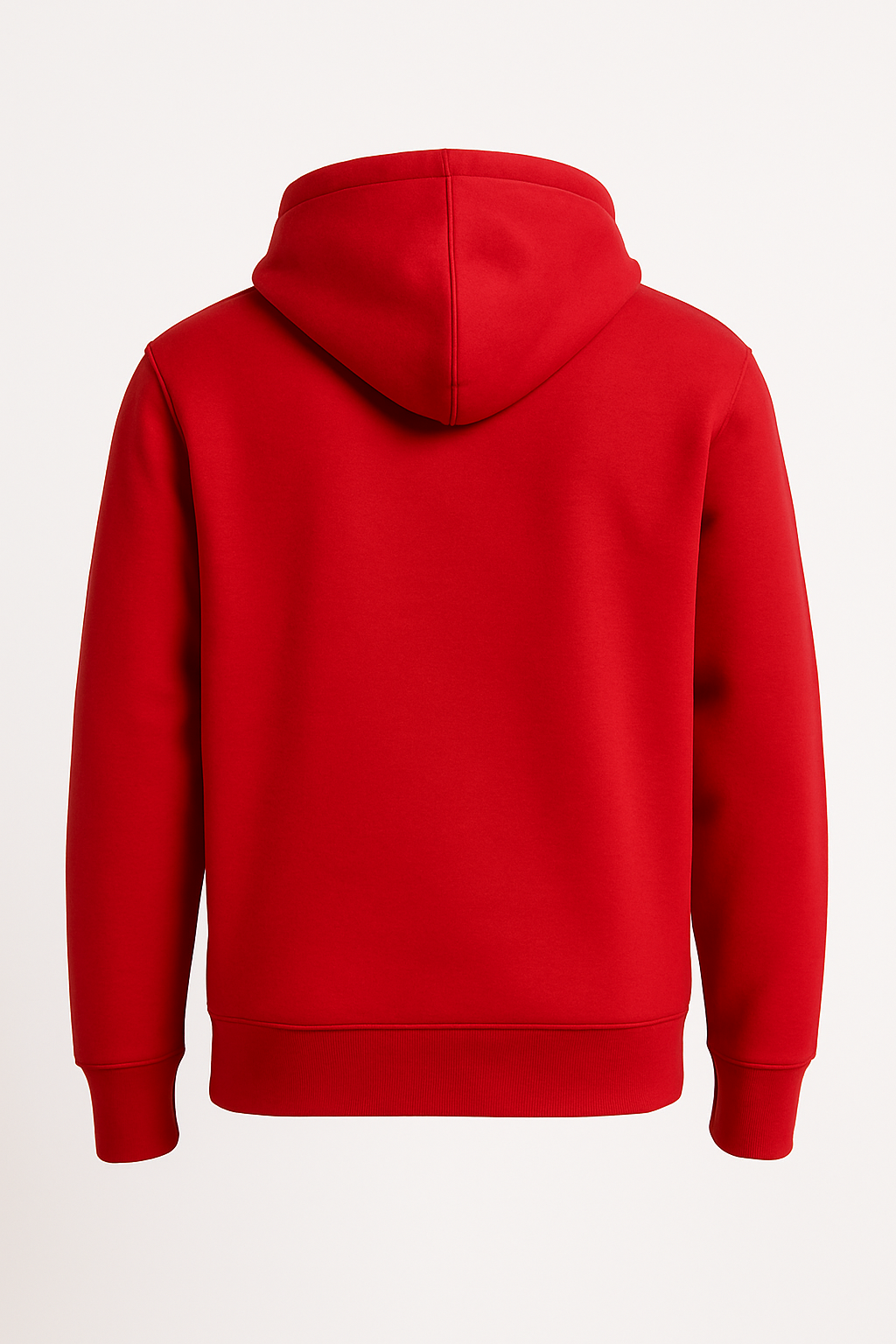 DLAZY RED PLAIN 330 GSM HODDIE