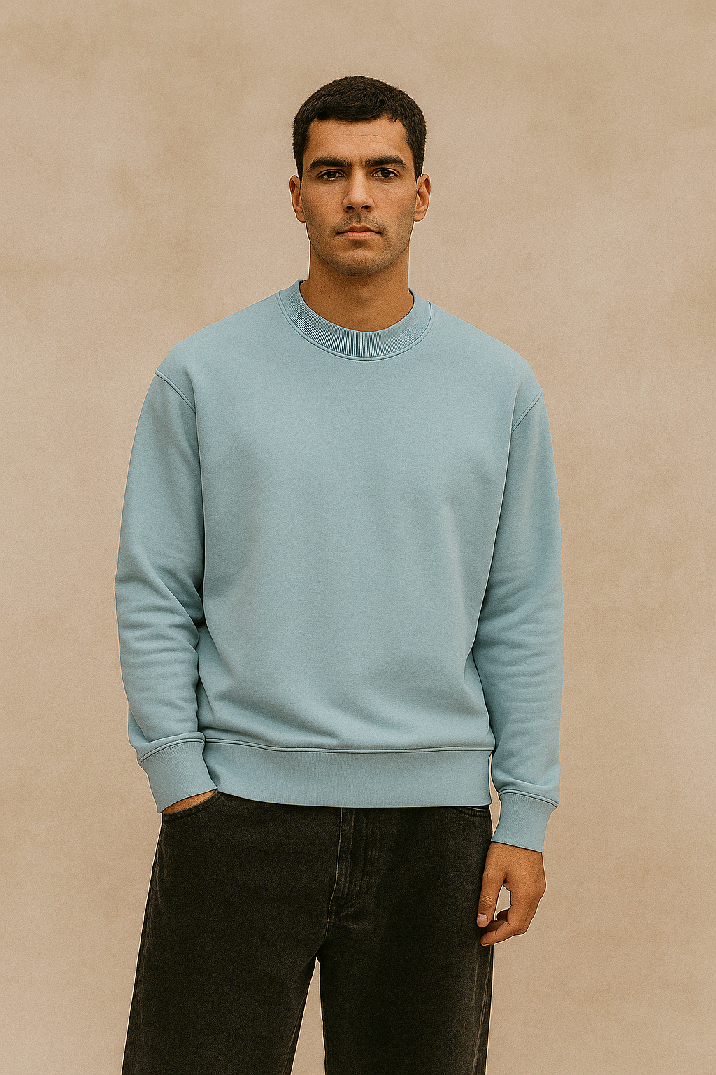DLAZY CIDAL PLAIN 300 GSM SWEATSHIRT