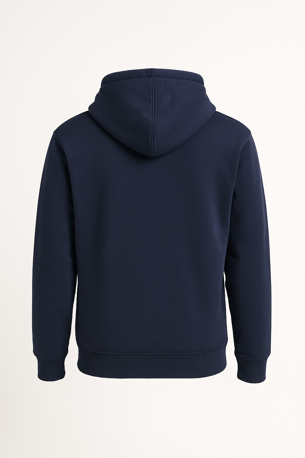 DLAZY NAVY BLUE PLAIN 330 GSM HODDIE
