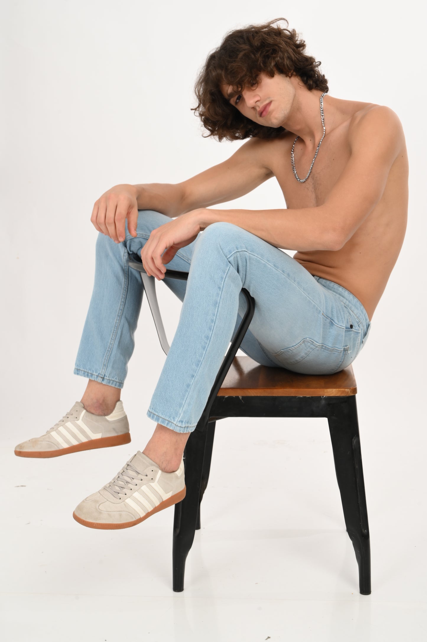 DLAZY SKY BLUE ANKLE JEANS