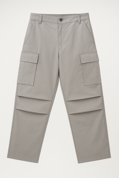 DLAZY GREY CARGO PANT