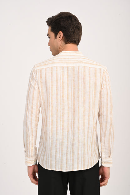 DLAZY MEN DESERT STRIPES HALF KURTHA..