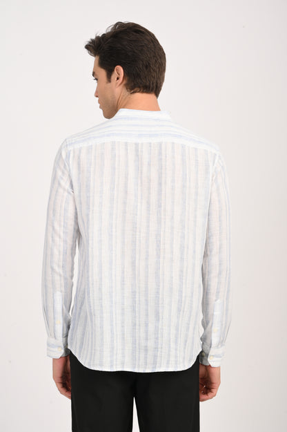 DLAZY MEN SKYLINE STRIPES HALF KURTHA…