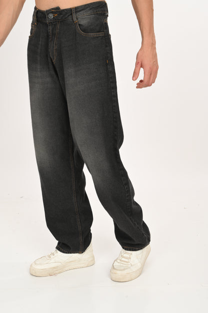 DLAZY BLACK BAGGY JEANS