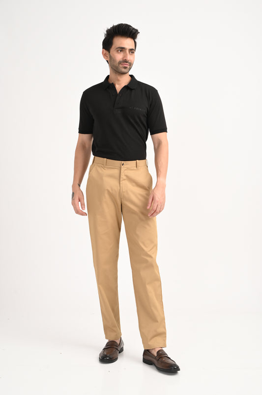 DLAZY KHAKI COTTON PANT
