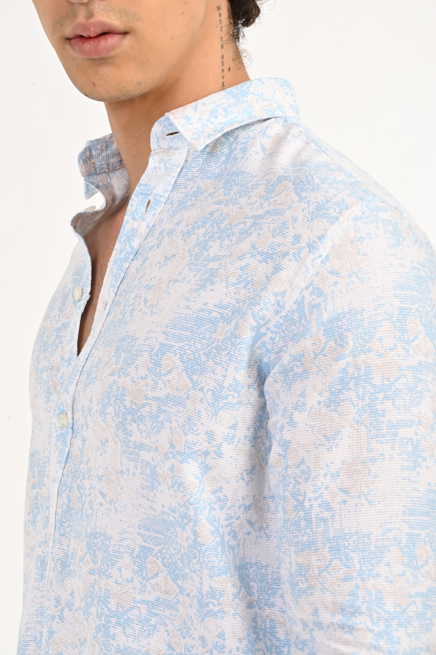 DLAZY MEN SKY BREEZE FLORAL SHIRT