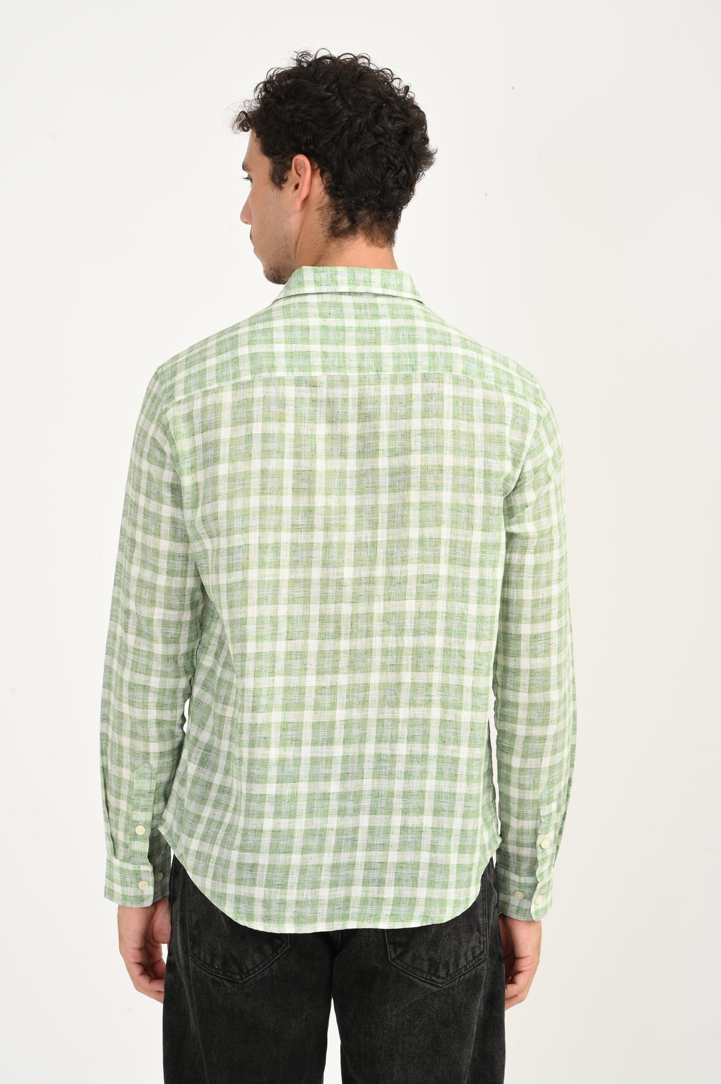 Dlazy Mint Green Checked Shirt..