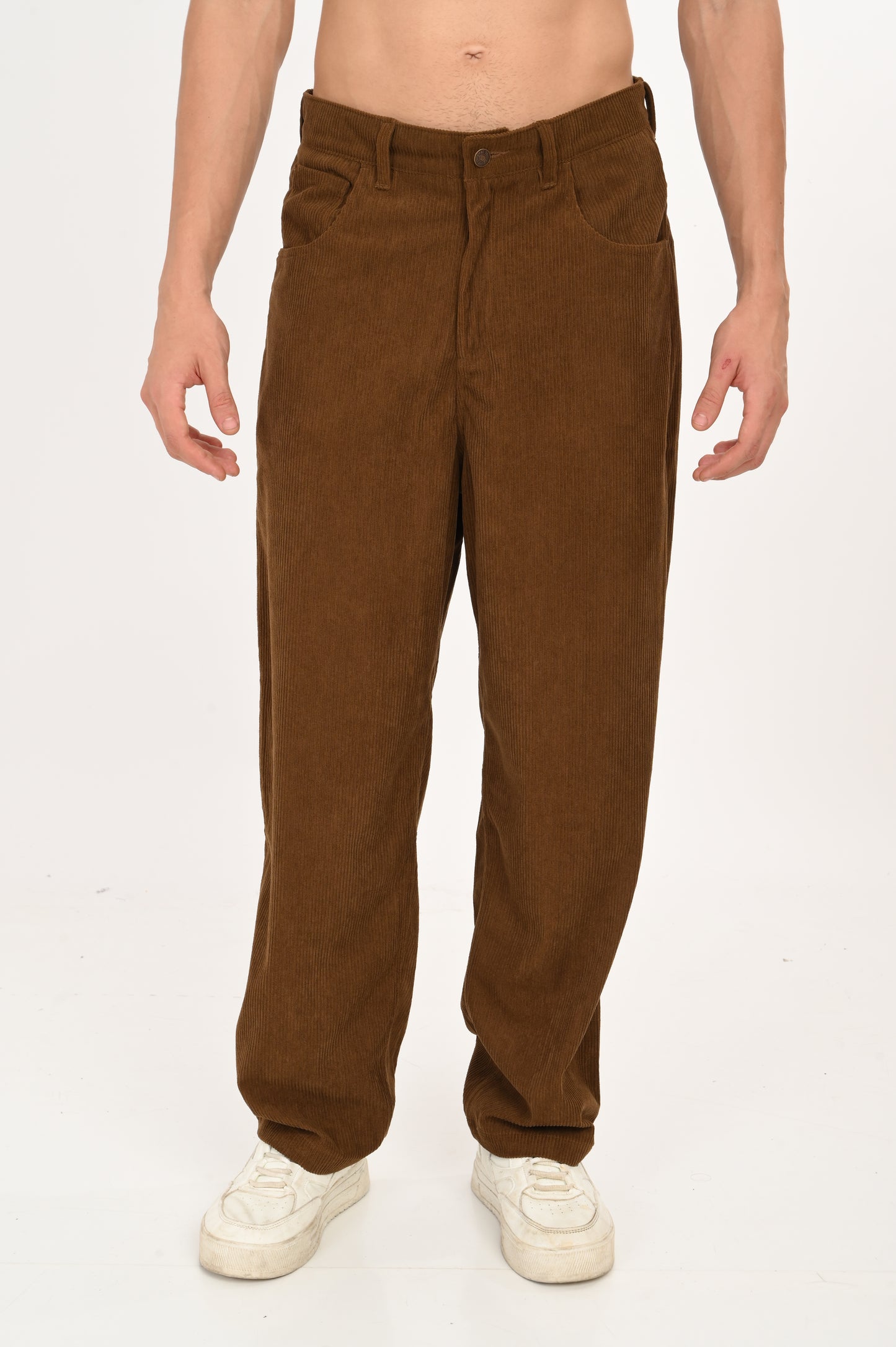 DLAZY BROWN BAGGY CORDUROY PANT