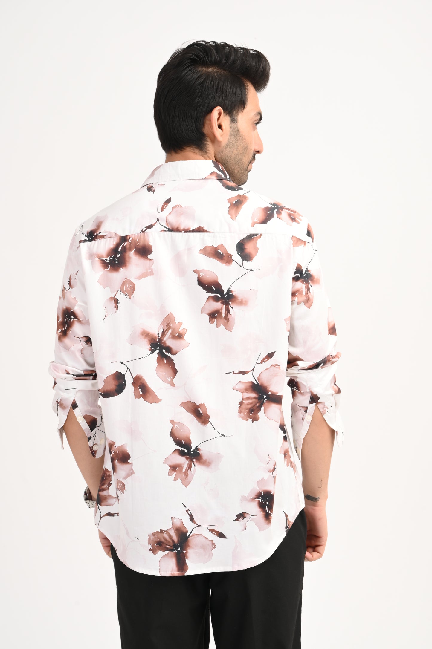 DLAZY ROSEWOOD FADE PRINTED SHIRT
