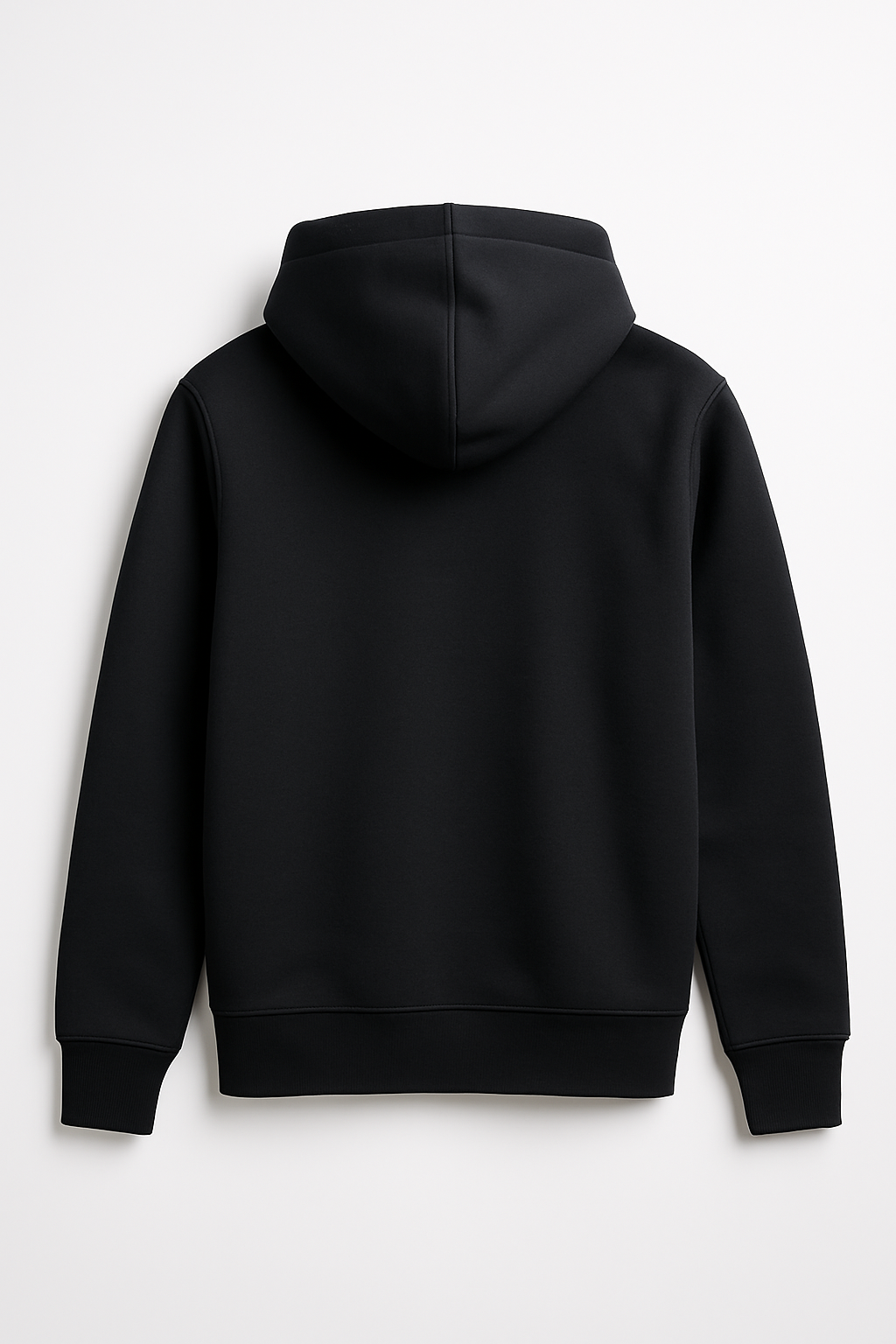DLAZY BLACK PLAIN 330 GSM HODDIE