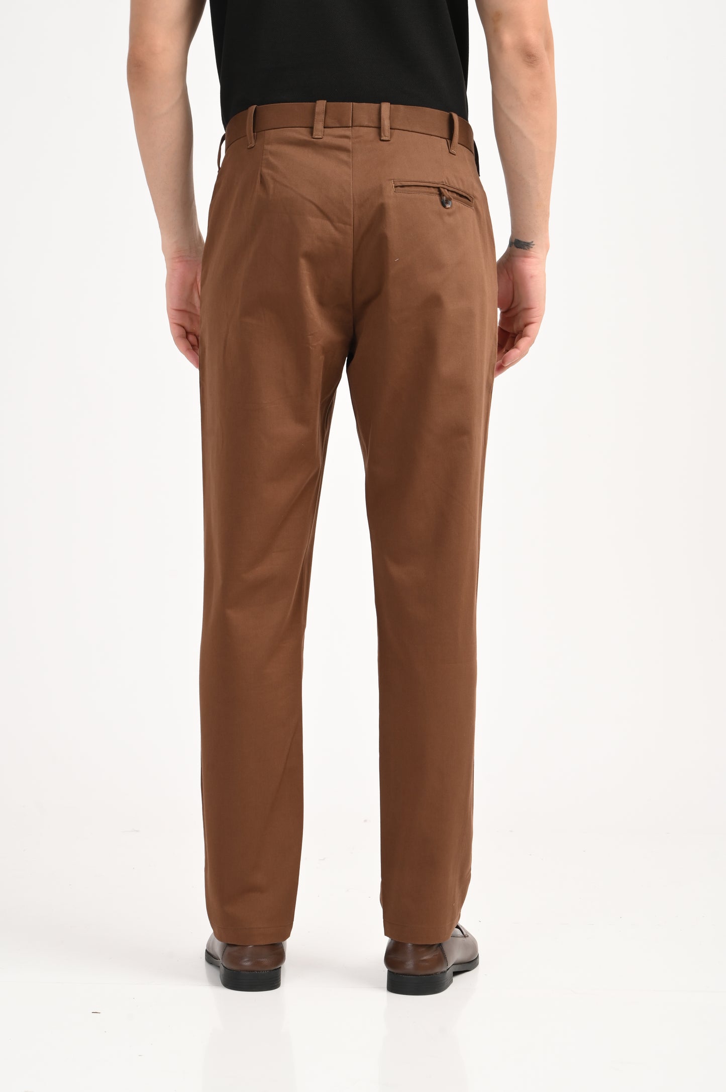 DLAZY BROWN COTTON PANT