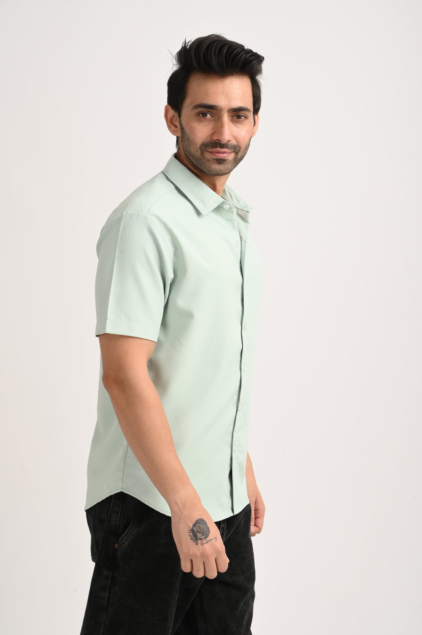 DLAZY GREEN POPCORN SHIRT