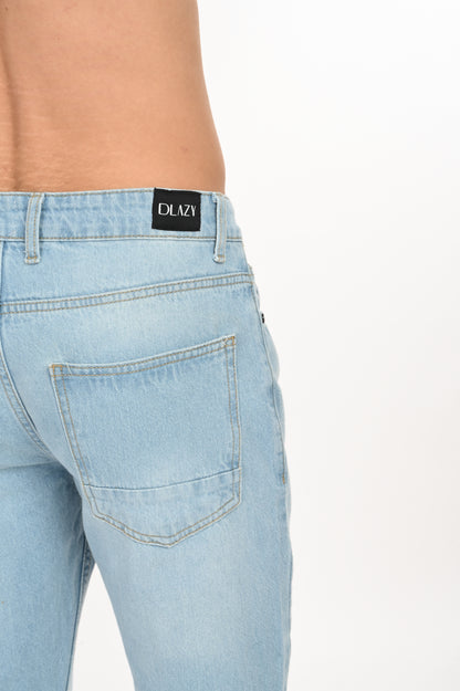 DLAZY SKY BLUE ANKLE JEANS