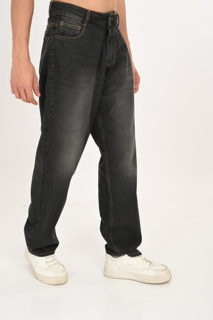 DLAZY BLACK BAGGY JEANS