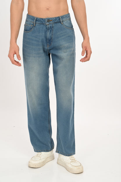 DLAZY BLUE BAGGY JEANS