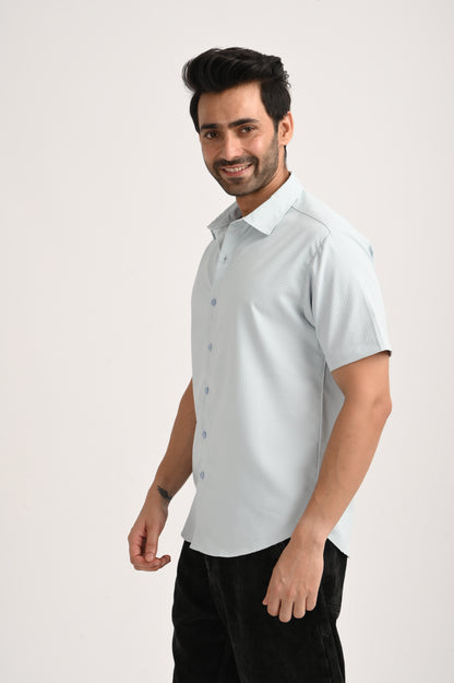 DLAZY BLUE POPCORN SHIRT