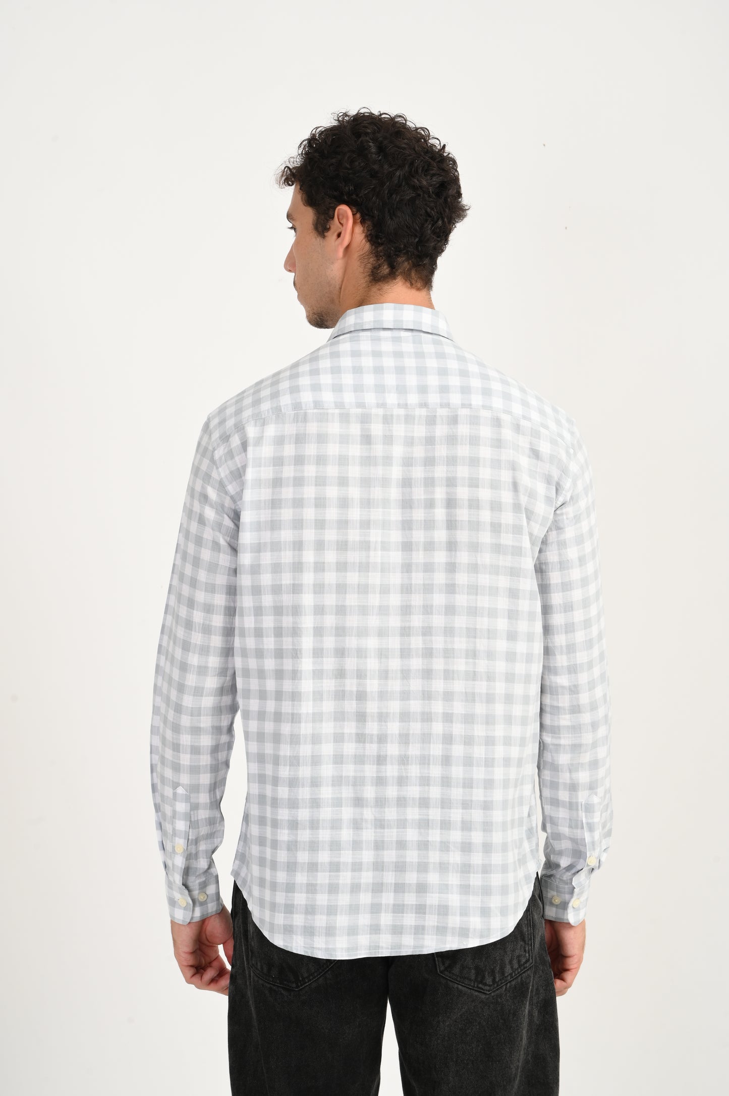 Dlazy Grey Breeze Check Shirt..