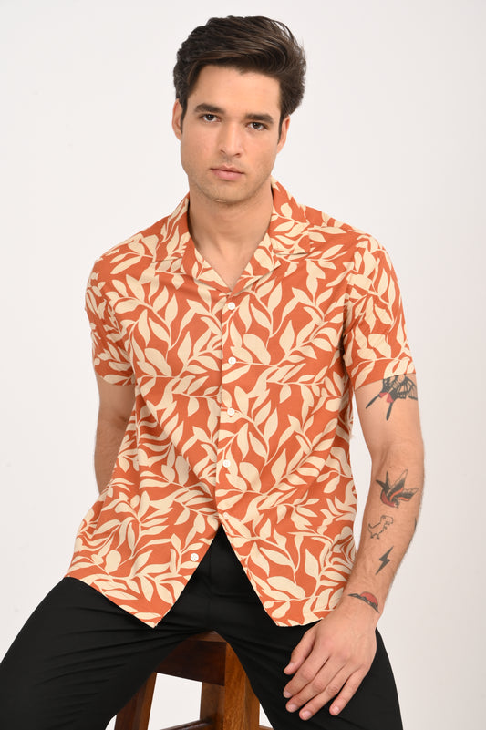 DLAZY RUST LEAF BREEZE SHIRT