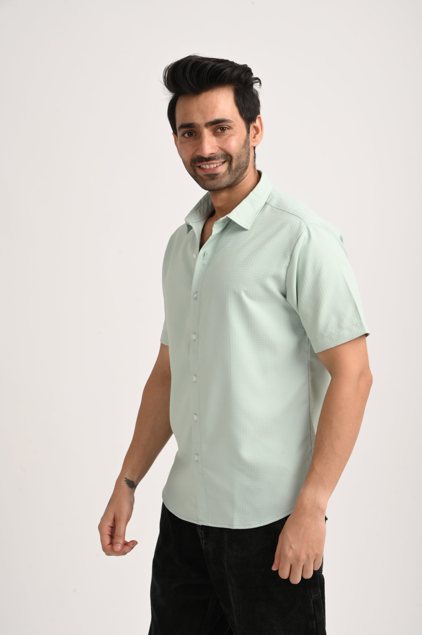 DLAZY GREEN POPCORN SHIRT