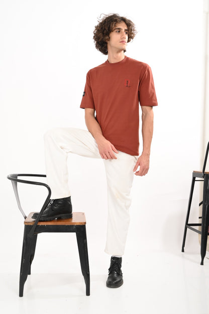 DLAZY PIEGON DARK MERON OVERSIZED TEE