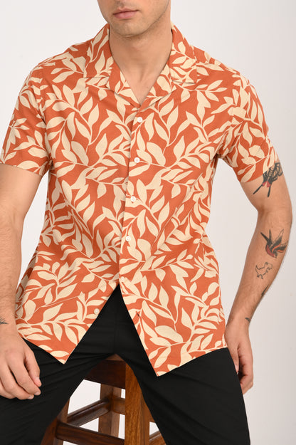 DLAZY RUST LEAF BREEZE SHIRT