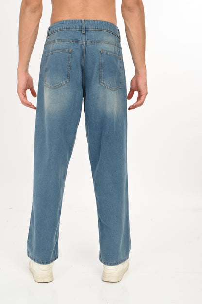 DLAZY BLUE BAGGY JEANS