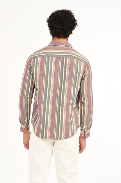 DLAZY MEN EMBER STRIPES SHIRT