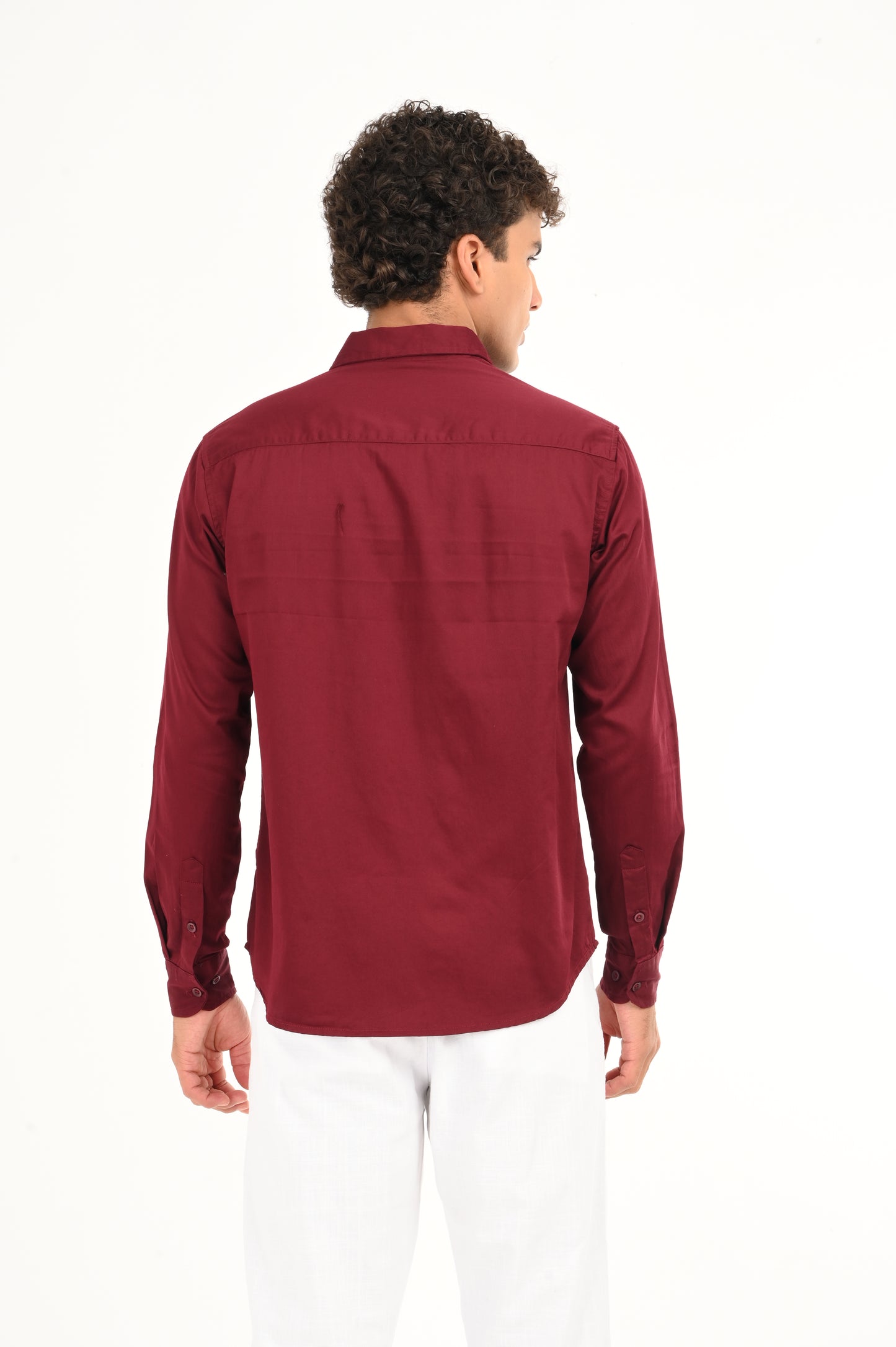 DLAZY MERON PLAIN  SATIN SHIRT