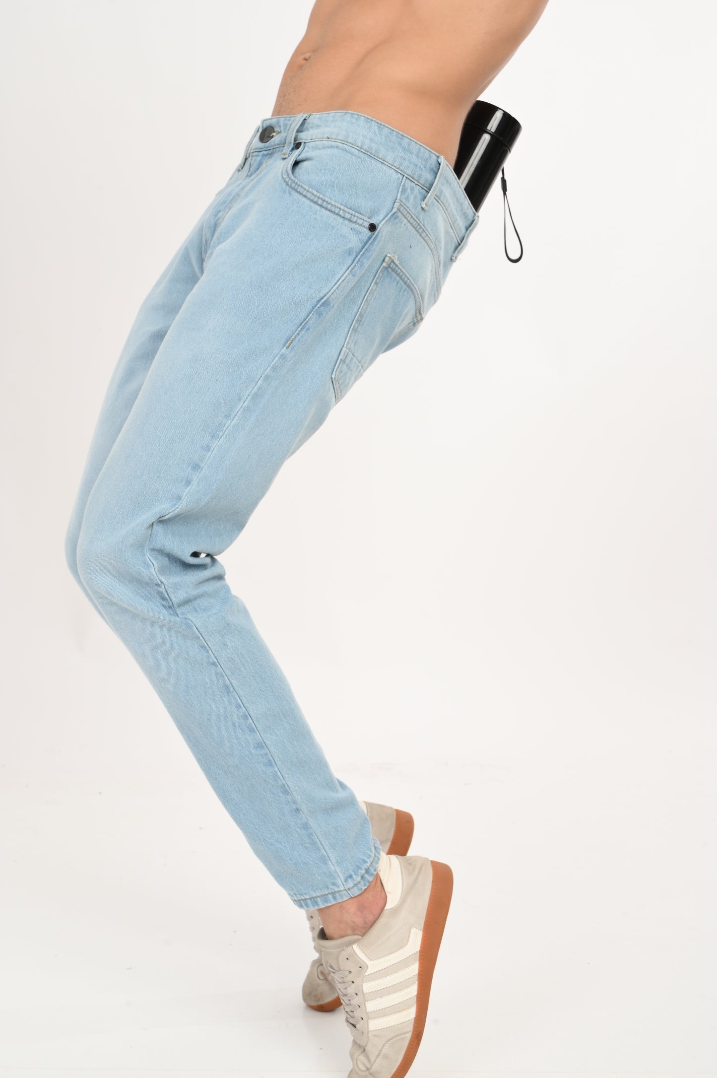 DLAZY SKY BLUE ANKLE JEANS