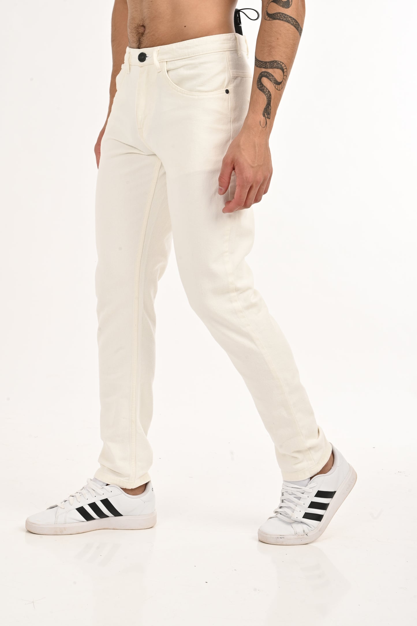 DLAZY JEANS
CREAM SKINNY FIT  JEANS