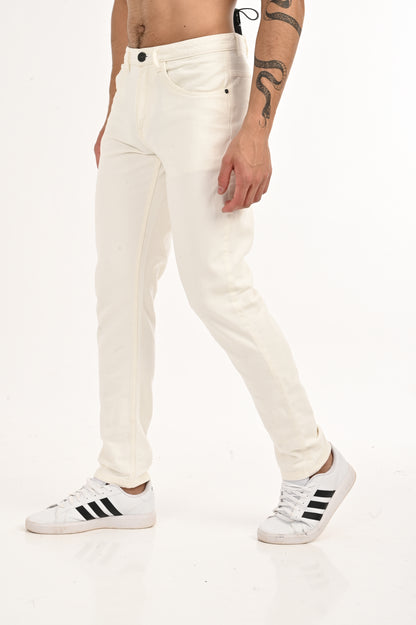 DLAZY JEANS
CREAM SKINNY FIT  JEANS