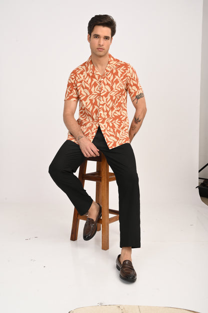 DLAZY RUST LEAF BREEZE SHIRT