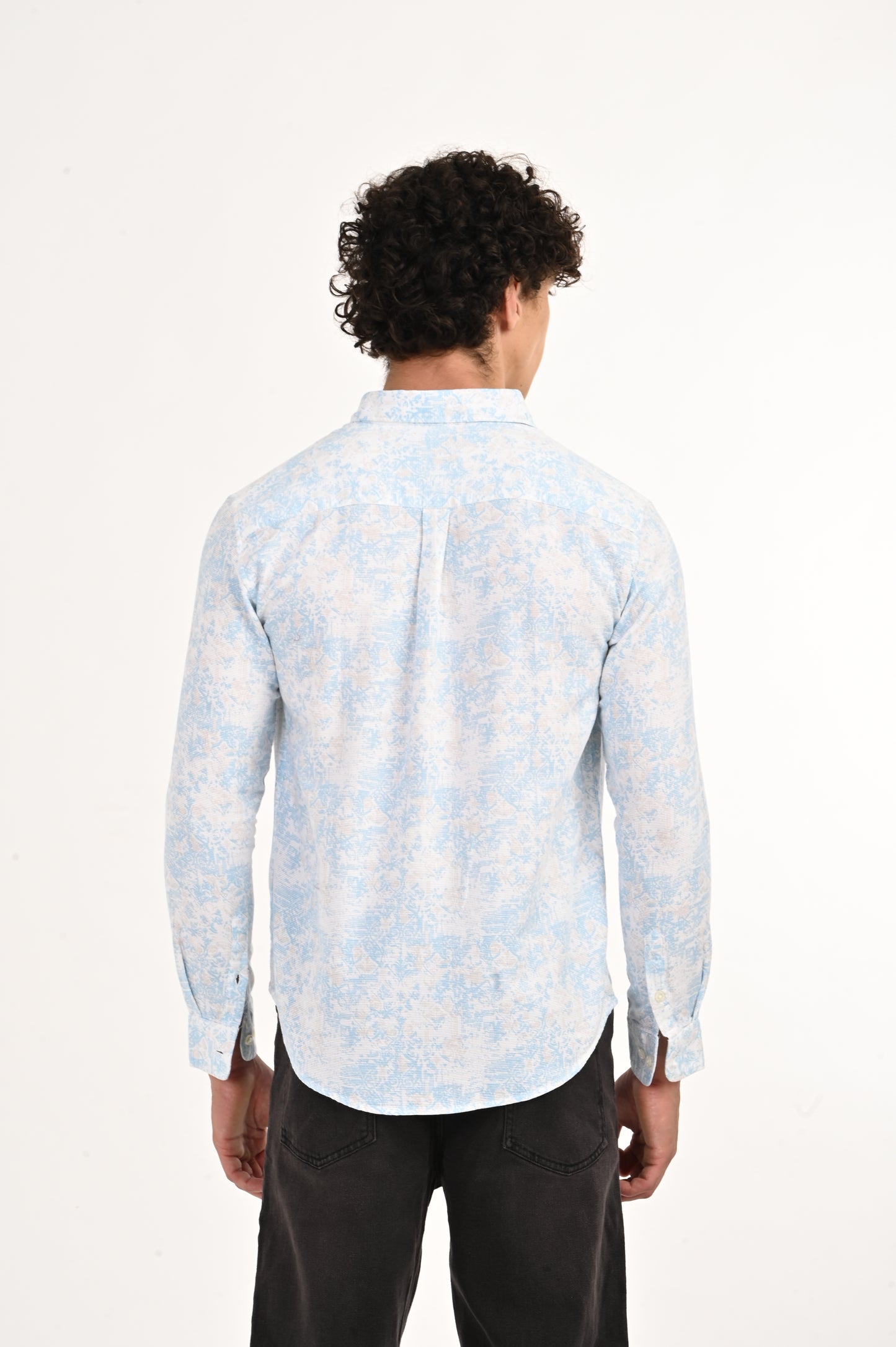 DLAZY MEN SKY BREEZE FLORAL SHIRT