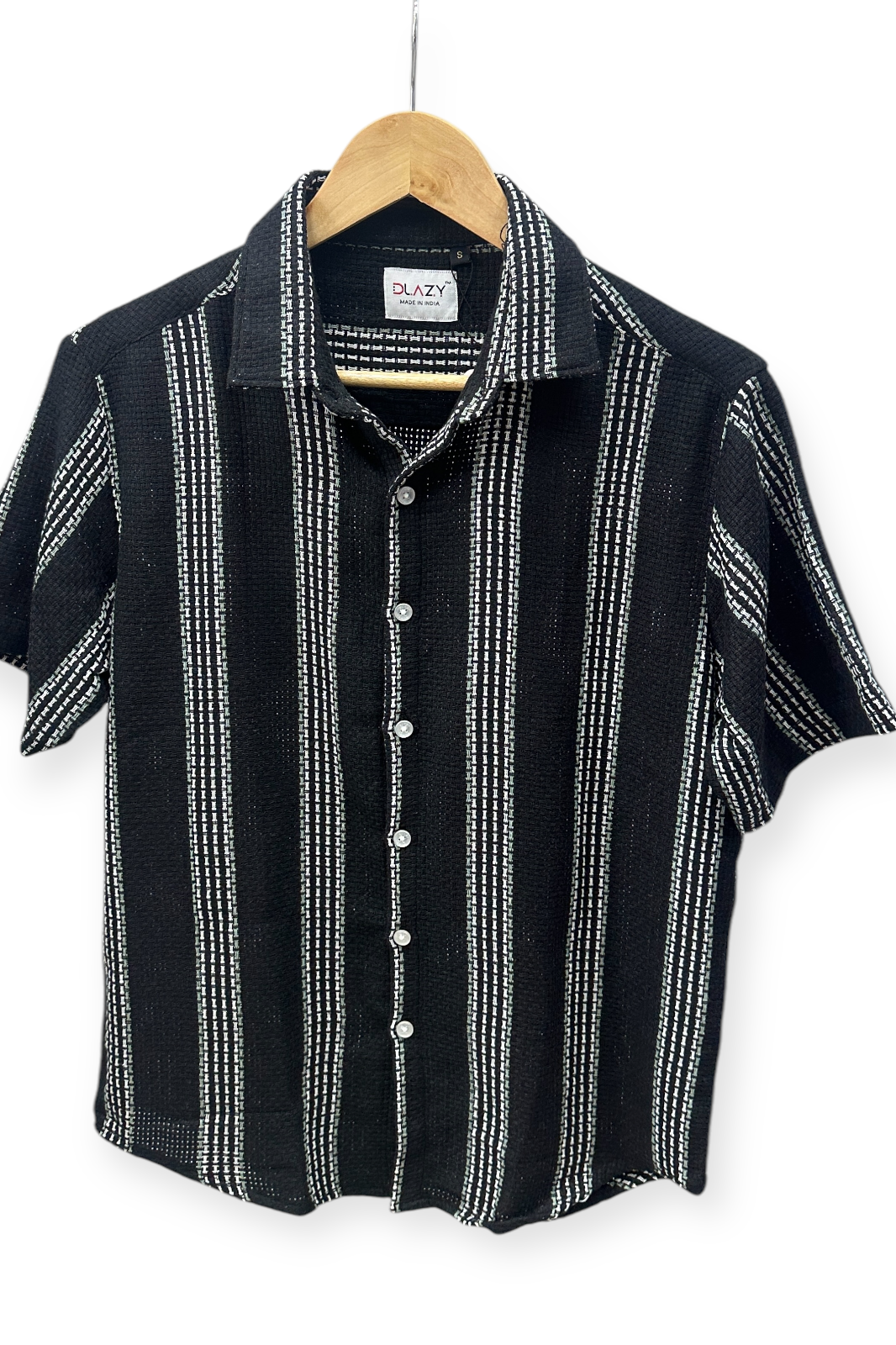 DLAZY BLACK JUTE SHIRT