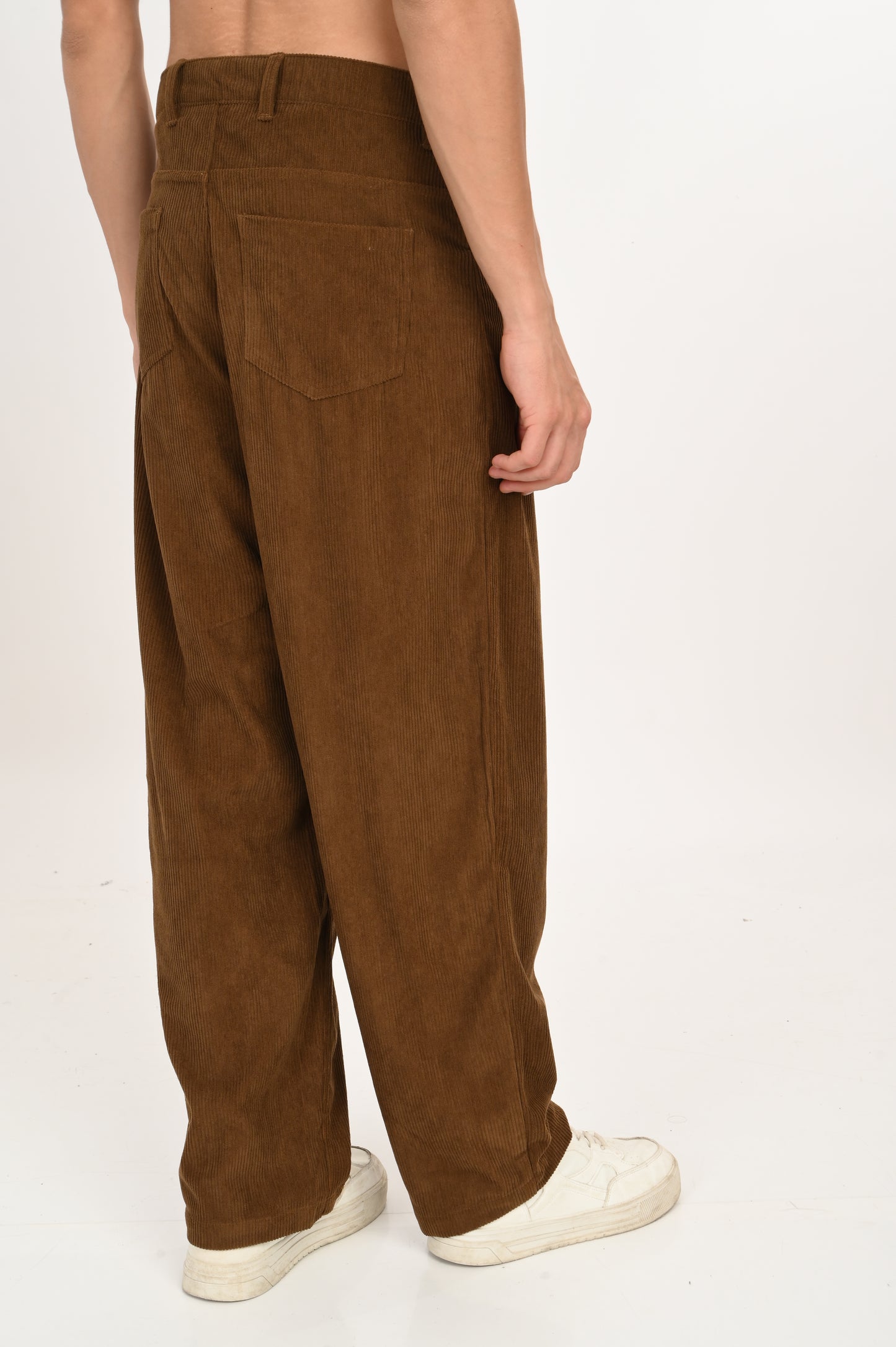 DLAZY BROWN BAGGY CORDUROY PANT