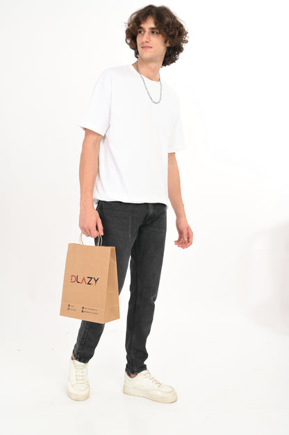 DLAZY BLACK SHADED ANKLE JEANS