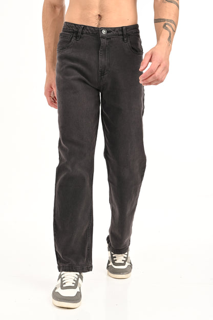 DLAZY BROWN TINT STRAIGHT FIT PANT