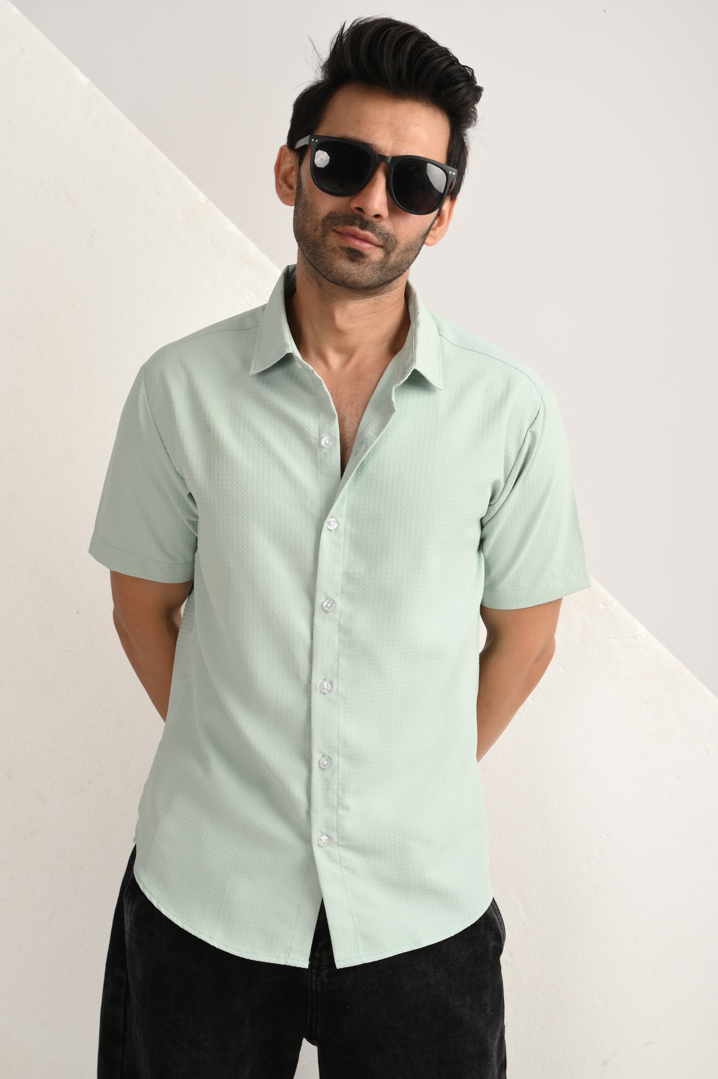 DLAZY GREEN POPCORN SHIRT
