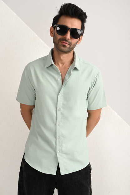 DLAZY GREEN POPCORN SHIRT