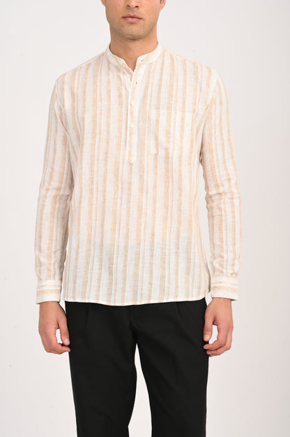 DLAZY MEN DESERT STRIPES HALF KURTHA..