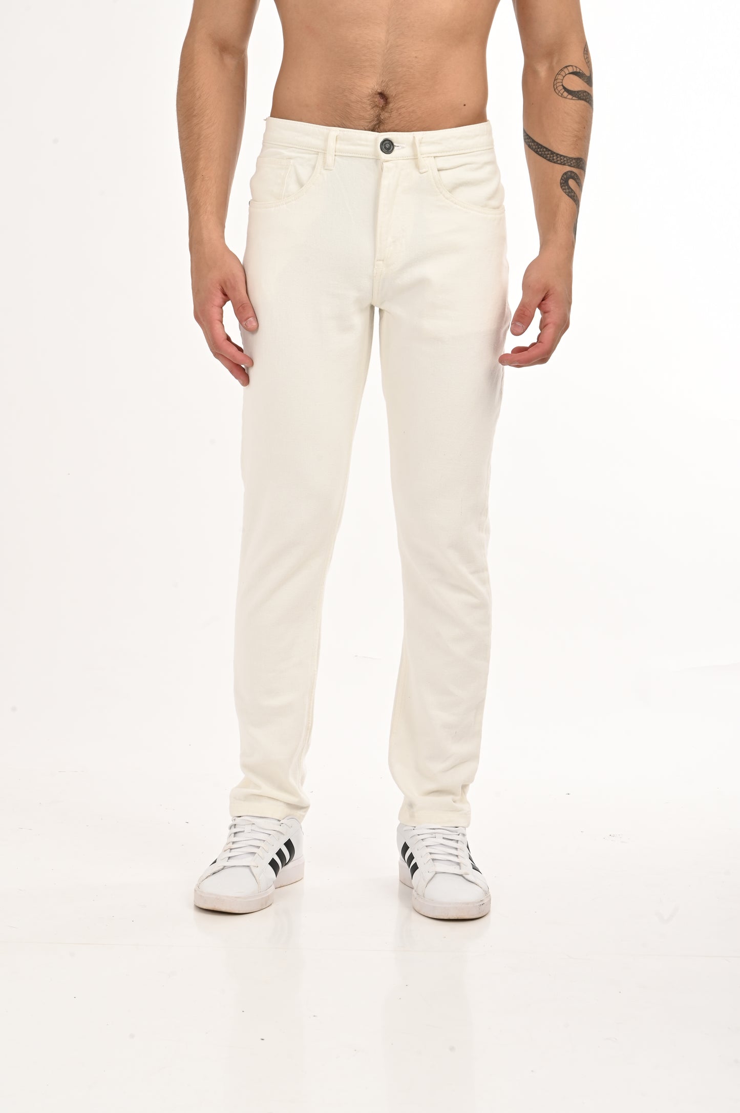 DLAZY JEANS
CREAM SKINNY FIT  JEANS