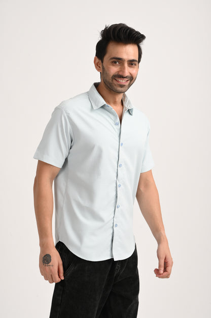 DLAZY BLUE POPCORN SHIRT