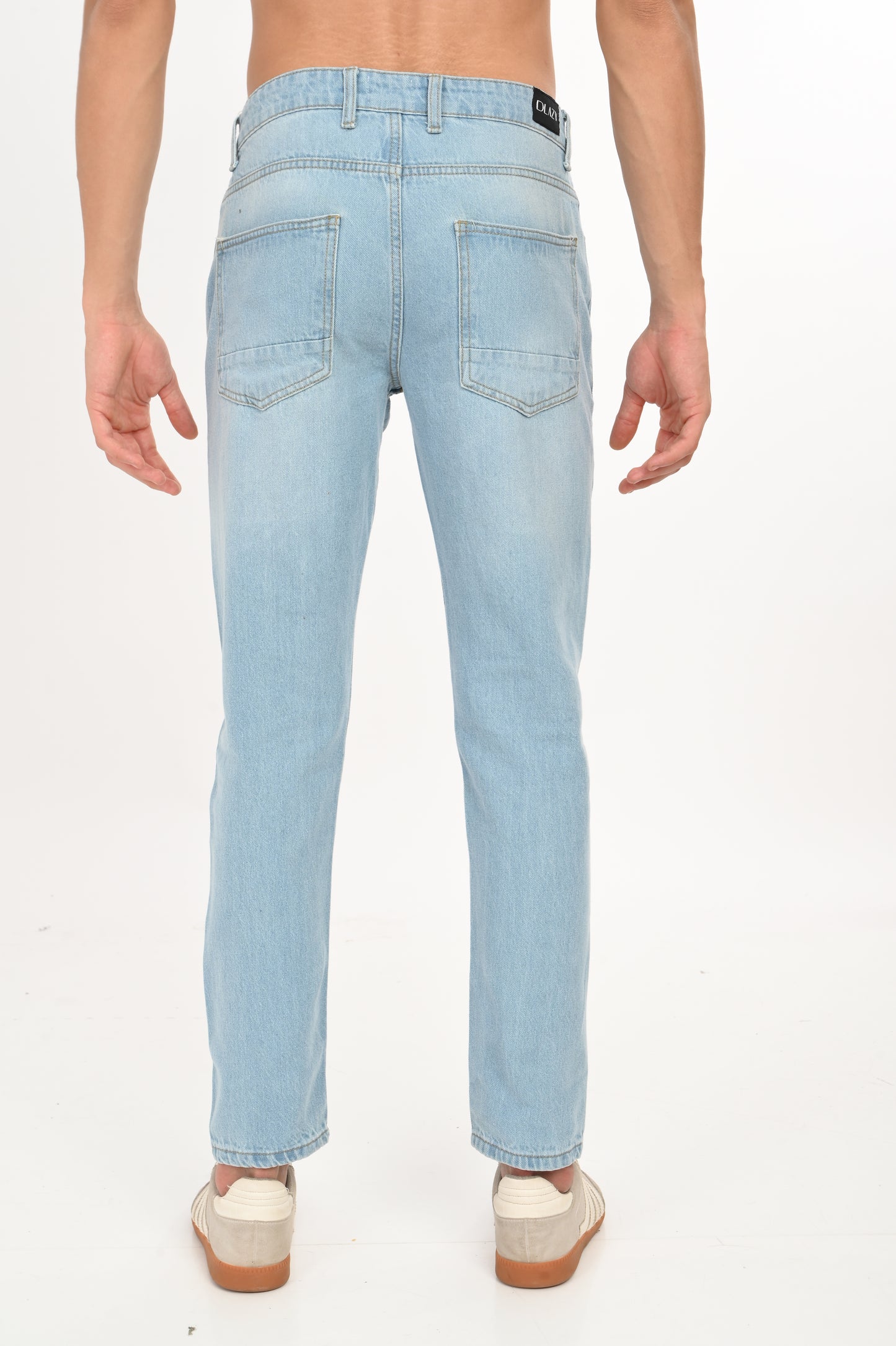 DLAZY SKY BLUE ANKLE JEANS