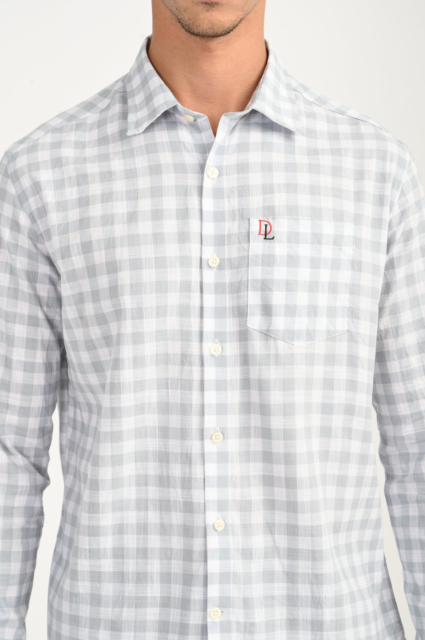 Dlazy Grey Breeze Check Shirt..